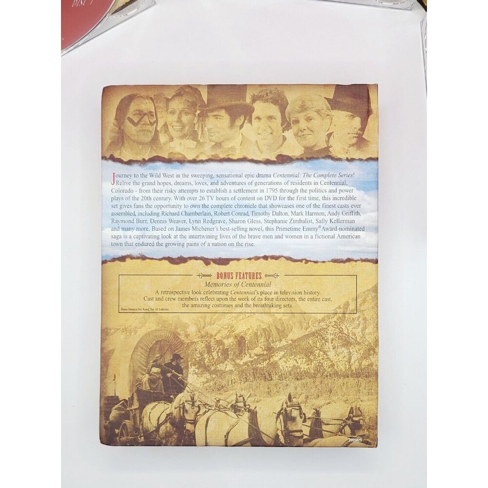 James A. Michener's Centennial: The Complete Series DVD 6-Disc Set Box Set - Picture 4 of 5